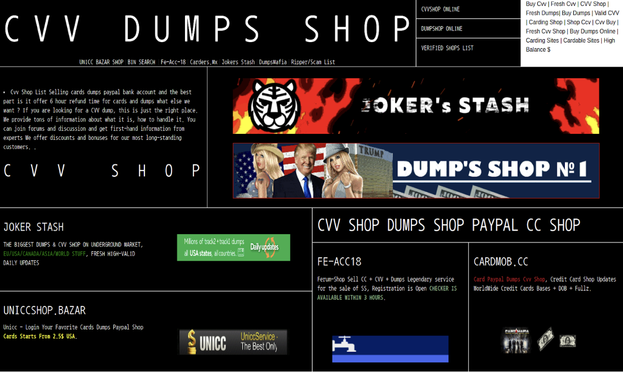 CVV DUMPS SHOP forum