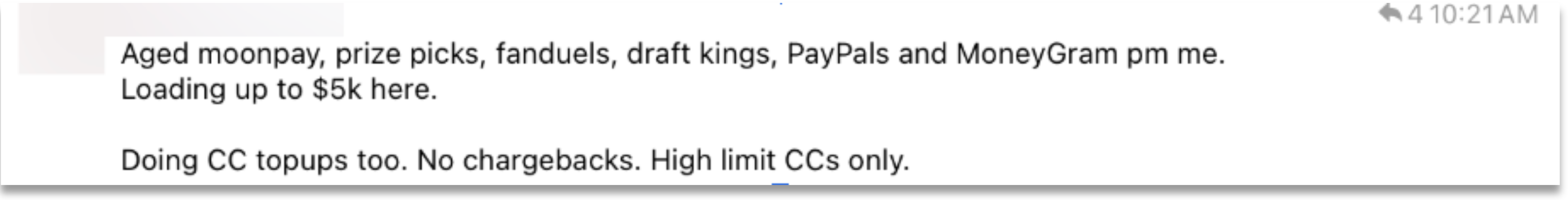 Betting on fraud 3